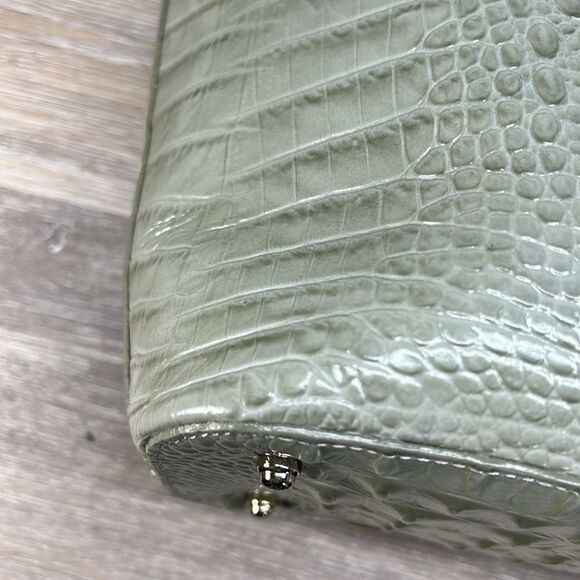 Brahmin Sea Glass Melbourne Medium Asher Leather Tote Shopper Travel RARE - Picture 10 of 13